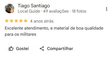 avaliação Fardaceso Tiago